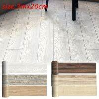 20x300cm Simulation Wood Grain Floors Self-adhesive Waterproof PVC Decorative Wall Stickers For DIY Household Home Decoration