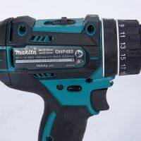 Makita สว่านเจาะไดร์เวอร์อิมแพ็คกระแทก18V สำหรับ DHP482Z,เครื่องมือ2ตัวควบคุมความเร็วแรงบิด62N.M ไฟฟ้าไร้สายสว่านกระแทกแบบไม่มีแบตเตอรี่