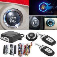 ระบบเริ่มปลุกเครื่องยนต์ Keyless Entry ปุ่มกดหยุด Starter Jarak Jauh