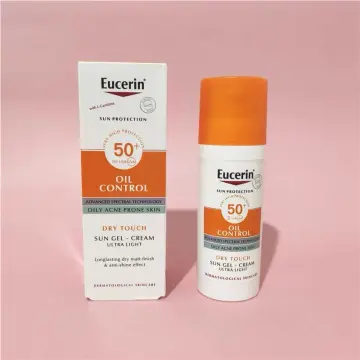 Eucerin Sun Face Oil Control Sun Gel-Cream Dry Touch SPF50+ 50ml - FREE  Delivery