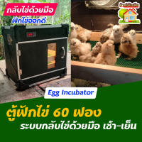 ตู้ฟักไข่ 60 ฟอง กลับไข่ด้วยมือ Egg Incubator