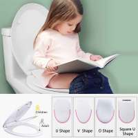 Double Layer Child Toilet Seat Childrens pot Training Cover Prevent Falling Toilet Lid For Kids Slow-Close Travel Pot