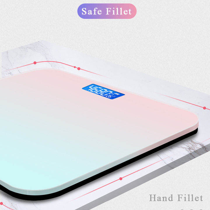 bathroom-electronic-scale-aurora-gradient-smart-bluetooth-body-fat-scale-led-display-digital-scale-portable-electronic-scale