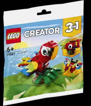 Tropical Parrot 30581 | Creator 3-in-1 | Buy online at the Official LEGO®  Shop US