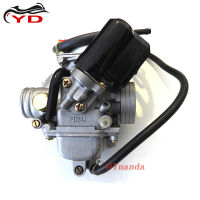 24Mm PD24J Carb คาร์บูเรเตอร์สำหรับ GY6 150CC 125cc 152QMI 1P52QMI 1P57QMJScooter รถจักรยานยนต์ A