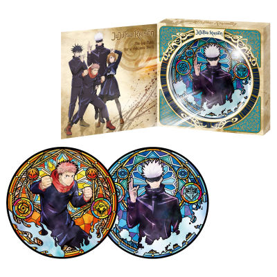 เหมา Bandai Jujutsu Kaisen Disc Art มหาเวทย์ผนึกมาร บรรจุ12กล่องเล็ก แผ่นรูป Disk