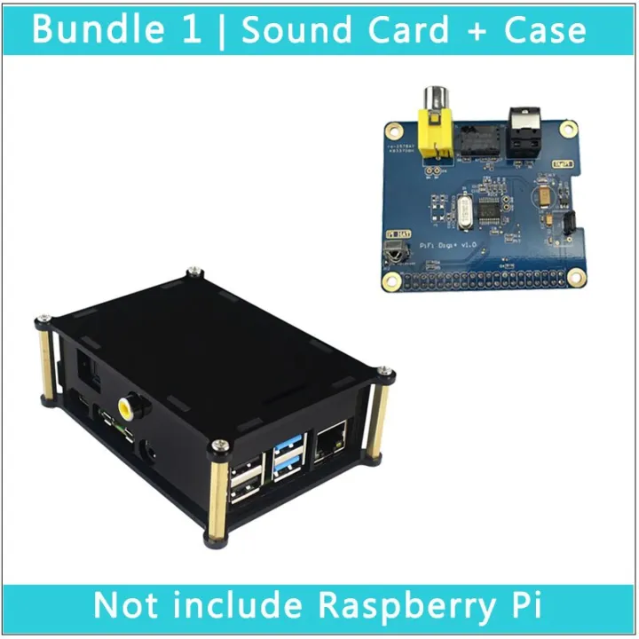 Raspberry Pi 4 Model B Sound Card PiFi Digi+ V1.0 Digital Audio DigiPI ...