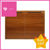 บานซิงค์คู่ KITZCHO GLOSSY 86x66 ซม. สีไม้สักDOUBLE KITCHEN CABINET DOOR KITZCHO GLOSSY 86x66CM TEAK **สามารถออกใบกำกับภาษีได้ค่ะ**