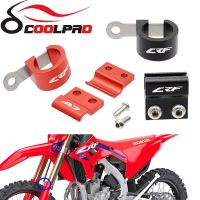 แคลมป์ยึดท่อยางเบรกสำหรับฮอนด้า CRF 250 R/X 450 L /Rl/rx CRF450R CRF250R CRF150R เบรคหน้ารถจักรยานยนต์ไกด์ตัวหนีบสายเคเบิ้ล