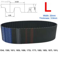 1Pc Width 20mm L Rubber Arc Tooth Timing Belt Type 154L 158L 161L 165L 169L 173L 177L 180L 185L 187L 191L Synchronous Belts