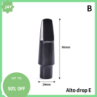 ?【Lowest price】Jay Professional Soprano/Tenor/อัลโตแซกโซโฟน ABS ปากพลาสติกสีดำ