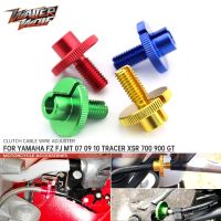 【cw】 2021 Clutch Cable Wire Adjuster YAMAHA 07 MT07 MT09 09 10 XSR TRACER SCR 950 700 900 Motorcycle Accessories 【hot】