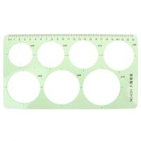 【CC】✈✈✖  Plastic Template Ruler Measuring Tools Students Hot New Design