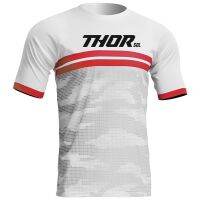 1 Thersol เสื้อ Enduro แขนสั้นสำหรับผู้ชาย,เสื้อปั่นจักรยานเสือภูเขาชุดปั่นจักรยานเสื้อปั่นจักรยานเสื้อแข่งมอเตอร์ครอสระบายอากาศได้ดีเสื้อใส่ได้สำหรับผู้ชาย