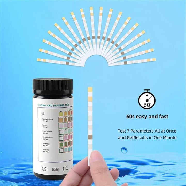 ph-and-chlorine-10-in-1-water-test-paper-best-performance-for-swimming-pool-spa-aquarium-fish-ph-value-inspection-tools