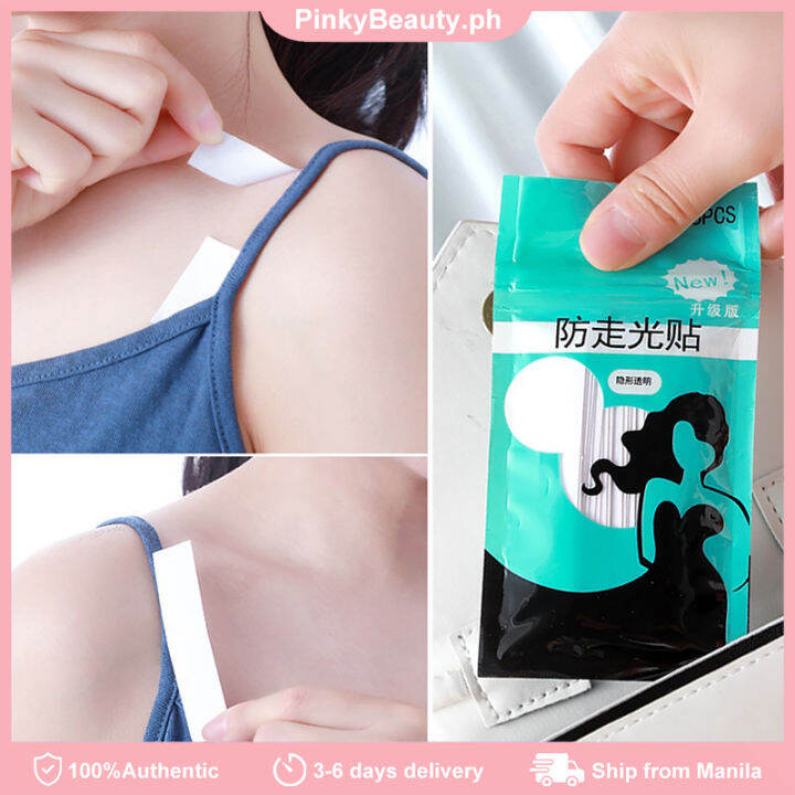 36Pcs/Pack Underwear Strap Antislip Double Sided Tape Clothing