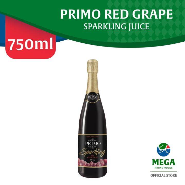 Primo Red Grape Sparkling Juice 750ml Lazada PH