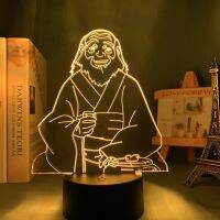 Anime Avatar The Last Airbender Uncle Iroh Led Night Light For Bedroom Decor Light Brithday Gift Avatar Room Desk 3D Lamp