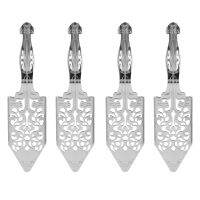 4 Pieces Absinthe Spoons, Stainless Steel Absinthe Cocktails Spoon Making Kit Gothic Absinthe Fountain Spoon Dripper