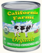 Sữa đặc hữu cơ có đường 397G Hàng-Mỹ CALIFORNIA-FARMS SANTINI Organic