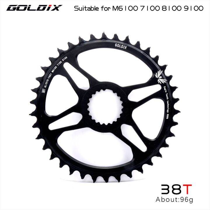 goldix-ใบจานหน้าเดี่ยว-12s-สำหรับ-shimano-direct-mount-รองรับรุ่น-deore-slx-xt-m6100-m7100-m8100-m9100-ไม่รวมขาจาน