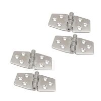 Marine 1/4/10Pcs Stainless Steel Strap Hinge Door Hinge For Marine Boat Yacht 76 X 40 Mm Rafting Boating Accessories Boat Marine Accessories