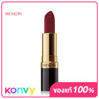 REVLON Matte Lipstick 4.2g #In The Red ลิปสติกเนื้อแมทนุ่มลื่น เรฟลอน เม็ดสีสดชัด เกลี่ยง่าย ติดทนนาน