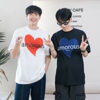 เสื้อเลือกตั้ง ZAMIO AMOROUS T-shirt เสื้อยืดแขนสั้นโอเวอร์ไซส์S-5XL