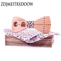 Engraving Greedy game Mens Wooden Bow Ties Novelty Handmade Neckwear Business Butterfly Wedding Party Bowtie High Quality Nails Screws Fasteners