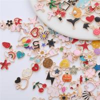 【YF】◆☸❂  30Pcs/Set Colorful Resin Enamel Small Designer Dangles Jewelry Making Supplies Pendant Necklace Earring