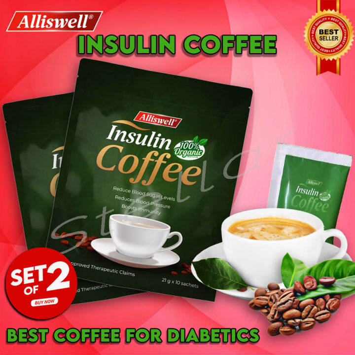 SET OF 2! Original AsianMaker International Insulin Plant Herbal Coffee Anti Diabetes Blood