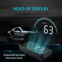 เครื่องวัดความเร็ว OBD2 RPM MPH หน้าจอแสดงผล HUD Head-up สําหรับรถยนต์