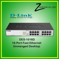 DES-1016D 16-Port Fast Ethernet Unmanaged Desktop Switch