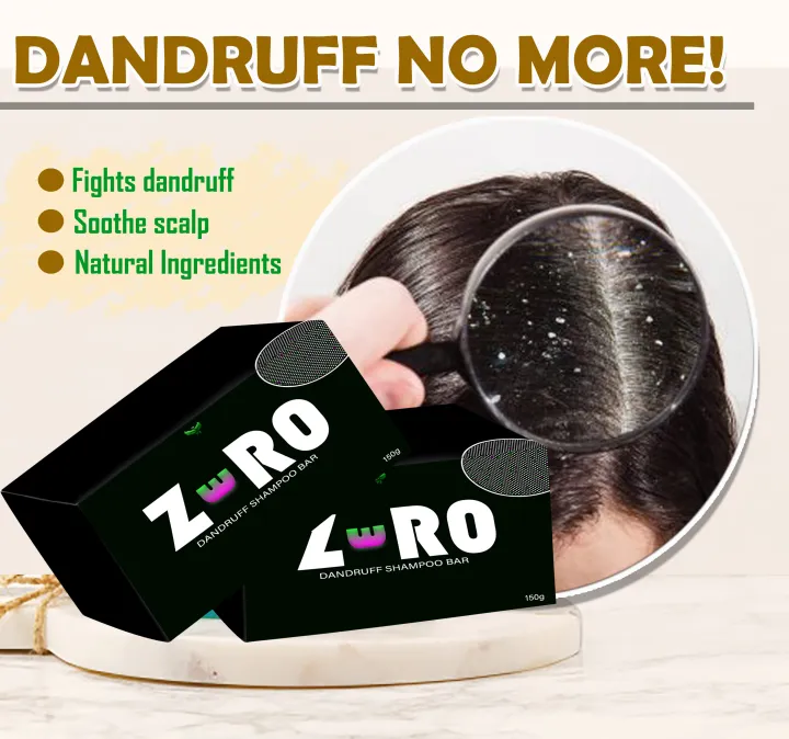 ZERO Dandruff Shampoo Bar dandruff remover ( dandruff remover treatment