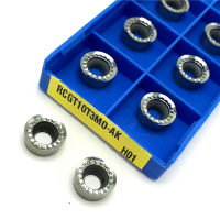 RPGT10T3 AK H01 Indexable Milling Inserts อลูมิเนียมเปลี่ยนเครื่องมือตัดเครื่องมือ CNC คาร์ไบด์เครื่องกลึงไม้เครื่องมือ