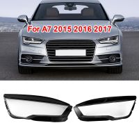 for -Audi A7 2015 2016 2017 Car Headlight Cover Headlight Transparent Lampshade Shell Lens Glass