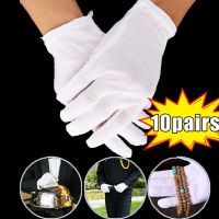 10pairs Cotton Gloves Thickened Stretchable Lining Household Cleaning Tools Tactical Wholesale