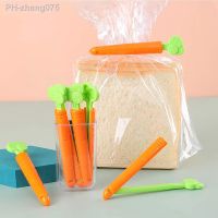 Clips Portable Food Snack Bag Sealing Clamp Carrot Shape Food Fresh Keep Organizer Sealing Clips Storage Tools Kitchen