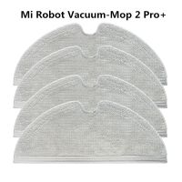 2023 NEW 4PCS Sweeping Washable Accessories Mop rag wipes For Xiaomi Mi Robot Vacuum-Mop 2 Pro+STYTJ02ZHM Robot Vacuum Cleaner Parts Kits