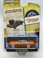 Coche De Juguete De Aleación De Metal Fundido A Presión,Vehículo Publicitario Vintage,Serie 3-1973, AMC Bullfighter,Colección De Regalos,1: 64