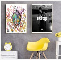 Music Star Art Canvas Painting Poster Wall Home Decor quadro cuadros Juice Wrld Death Race for Love Hot Album Rap Hip Hop Wall Décor