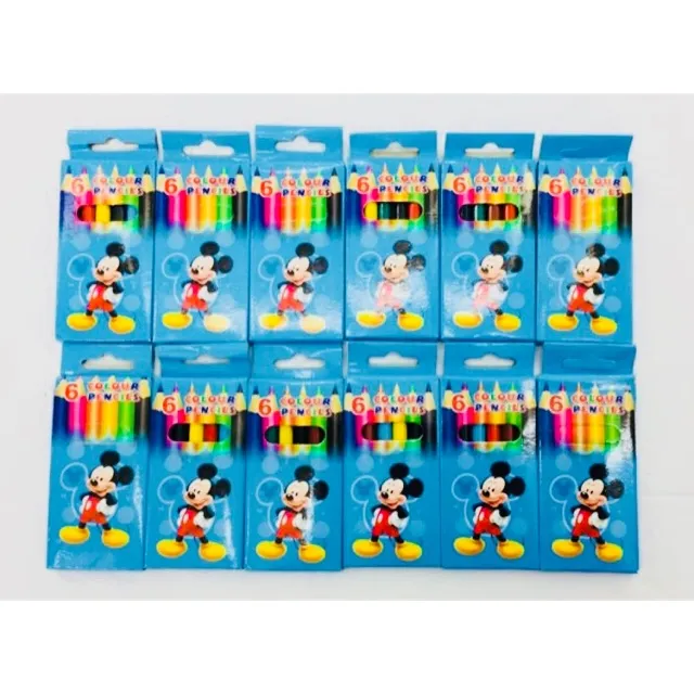 Color pencil Mickey Mouse 12pcs/pck | Lazada PH