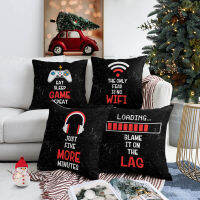 Cushion Set of 4 Video Game Art Throw Pillows Cases Sofa Home Decor Window Seat Decorations Pillow Cover