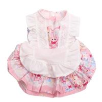 Princess Dog Cat Dress Skirt Rabbit&amp;Lace Female Pet Puppy Spring/Summer Clothing Outfit Dresses