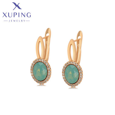 Xuping Jewelry Fashion New Arrival Crystals Earrings for Women Girl Party Gift 810652102
