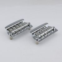 KR-1 Set 4 / 5 Strings Electric Bass Bridge For Musicman Bass  Chrome  With Screw And Allen Wrench  MADE IN KOREA