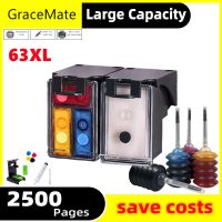 Gracemate ตลับหมึก63XL ใช้ได้กับตลับหมึก Hp 63 Hp63สำหรับ Deskjet 1110 2130 2131 2132 3630 5220 5230 5252เครื่องพิมพ์