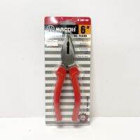 Macoh คีมอเนกประสงค์ คีมตัด คีมปากจระเข้ 6" M300-160 Combination Cutting Pliers