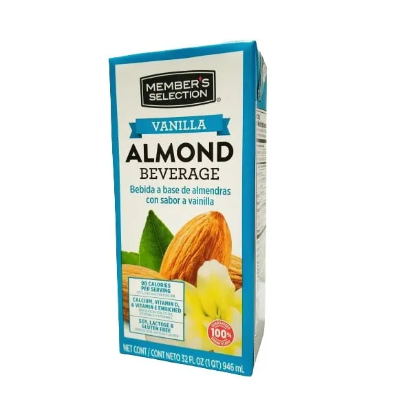 Member's Selection Almond Milk Vanilla Keto Low Carb Diet 946ml Lazada PH