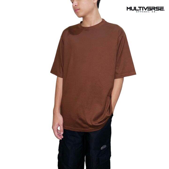 MV - Simple Plain Oversized Tee Shirt Minimalist Unisex Clothing ...